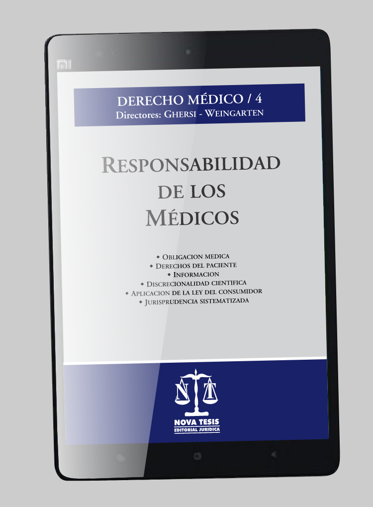 Derecho Mdico 4. Responsabilidad de los mdicos
